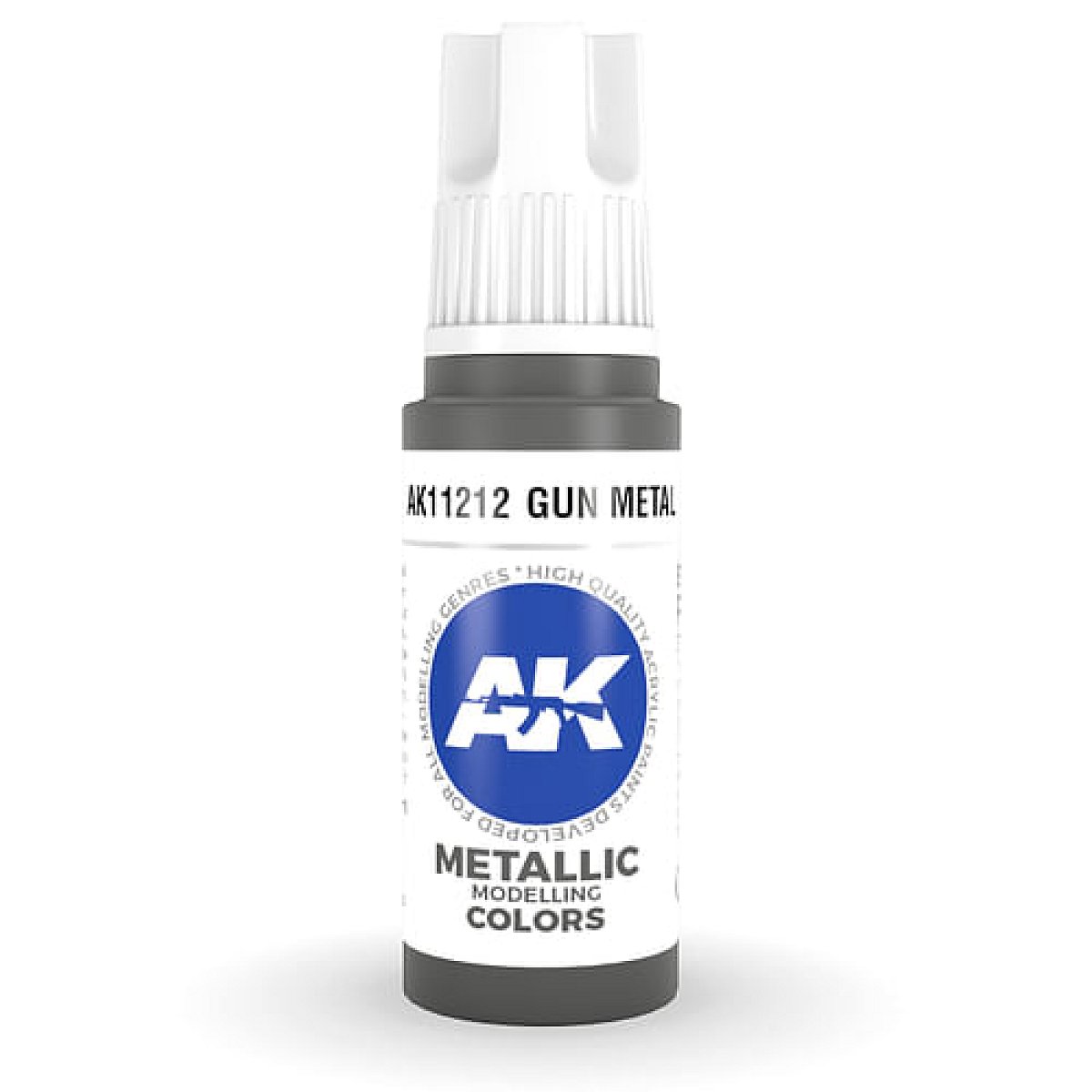 AK Interactive: General Series - Metallic Gun Metal