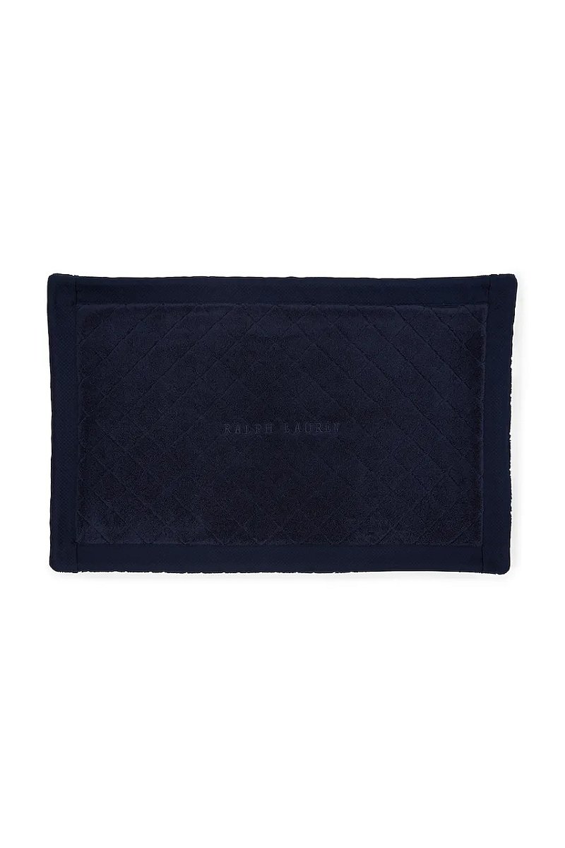 Koberec do koupelny Ralph Lauren AVENUE Midnight 50 x 80 cm tmavomodrá barva