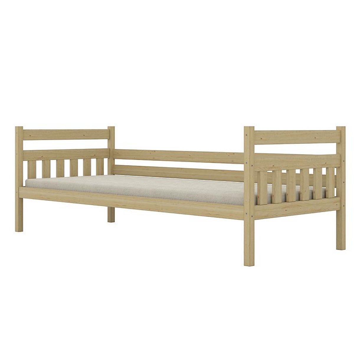 Postel Dawid standard 90x180 přírodní, nelakovaná