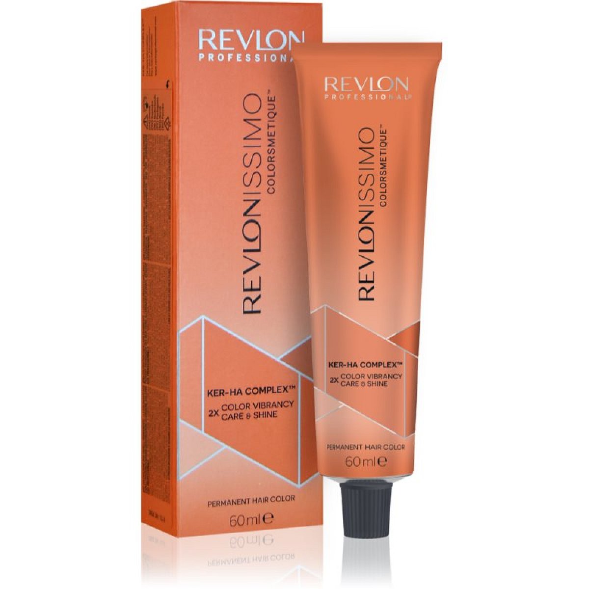 Revlon Professional Revlonissimo Colorsmetique Copper Shades permanentní barva na vlasy 7.45 60 ml