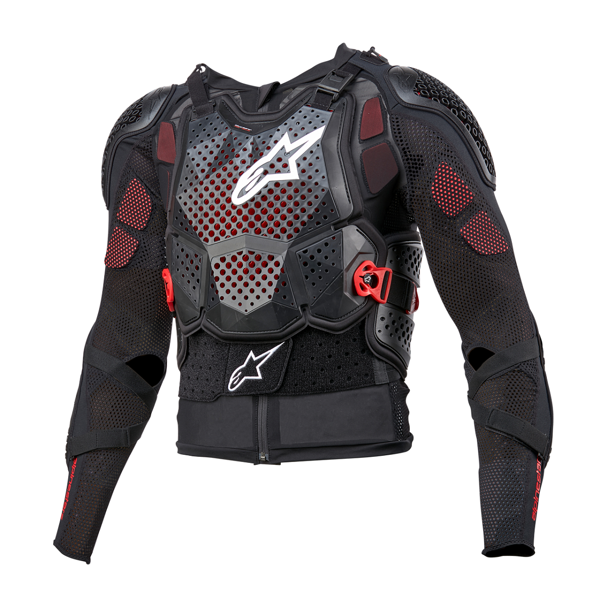 Motokrosová Ochranná Bunda Alpinestars Bionic Tech V3 Černo–Bílo-Červená M