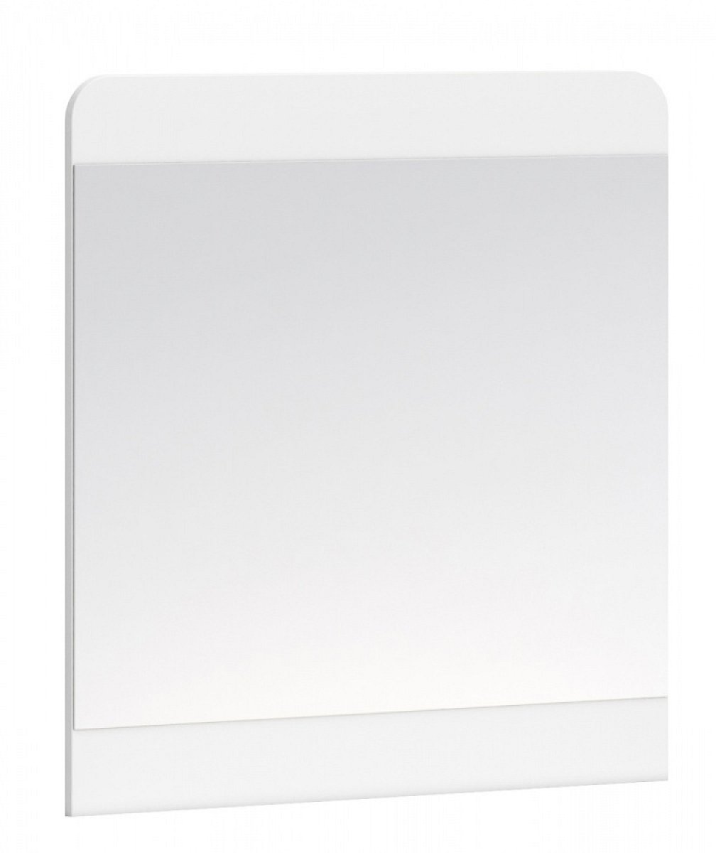 Zrcadlo na šuplíkovou komodu vendella - bílá