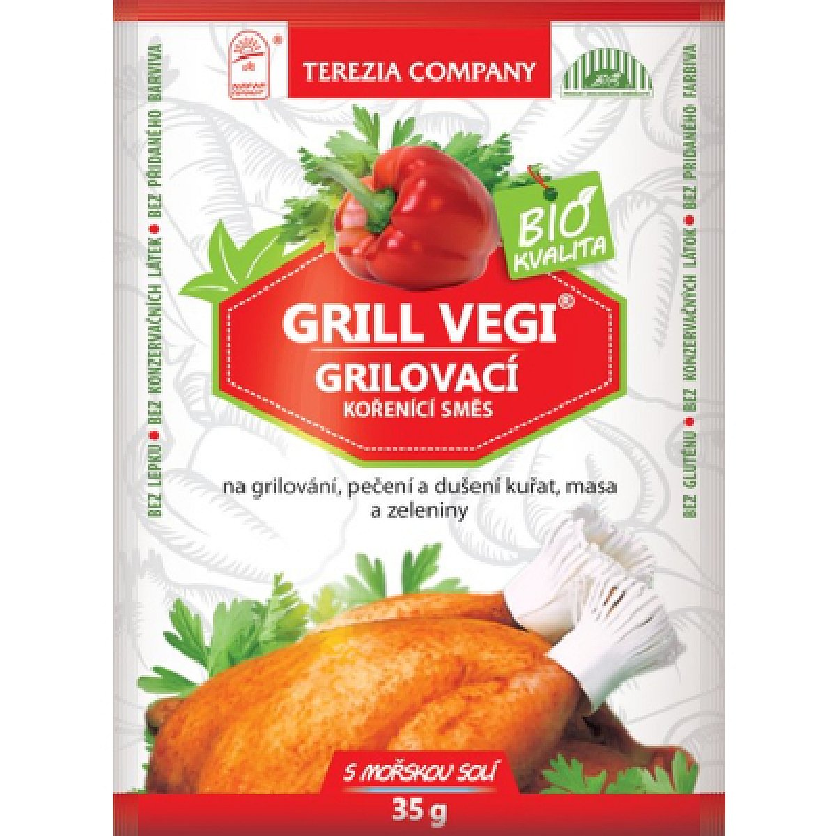 Grilovací kořenící směs GRILL VEGI BIO 250g