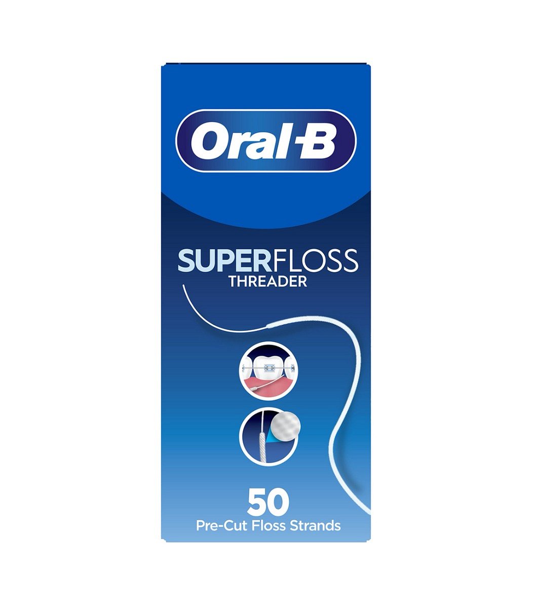 Oral-B Superfloss Pre-Cut Floss Strands zubní nit 50 ks