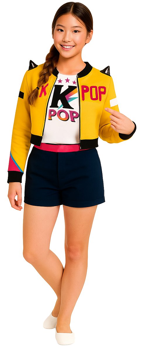 Dívčí kostým KPOP - Rumi Velikost - děti: L: 129-137 cm