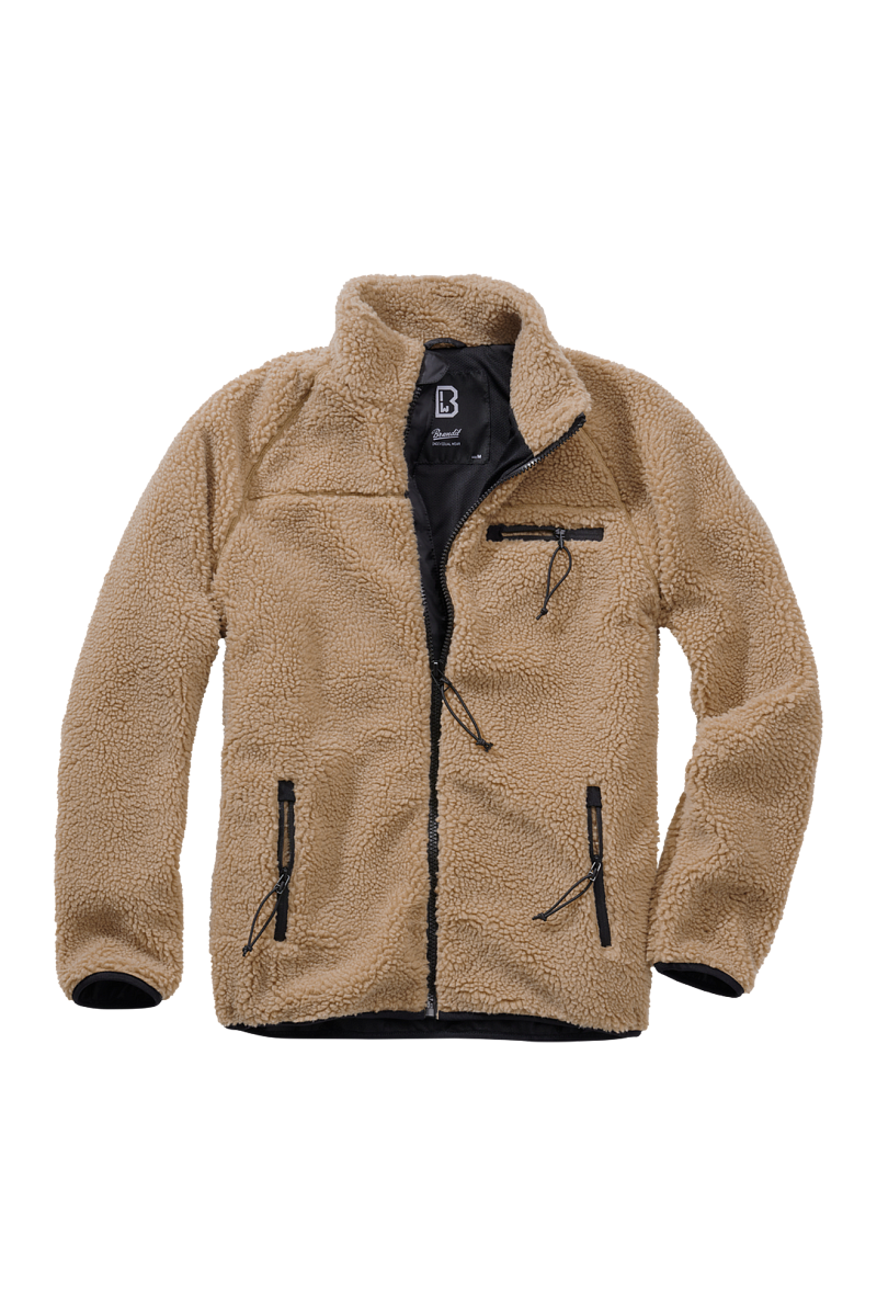 Bunda Brandit Teddyfleece Béžová M