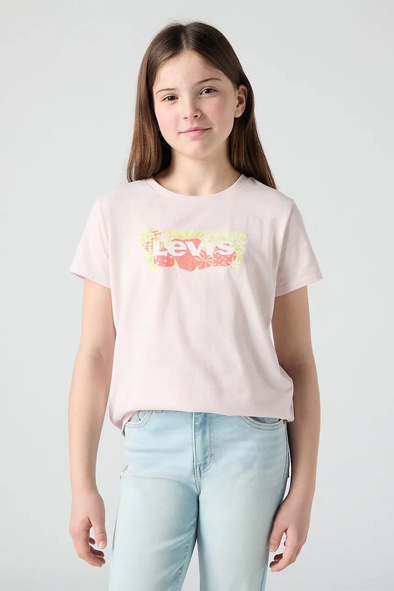 Dětské tričko Levi's STRAWBERRY SS BATWING TEE