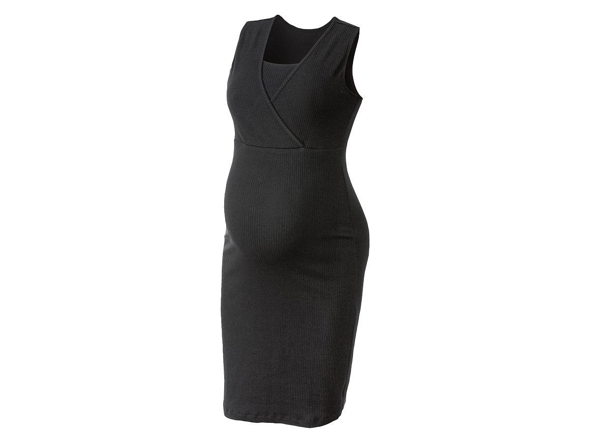 esmara® Dámské těhotenské šaty (M (40/42), černá)