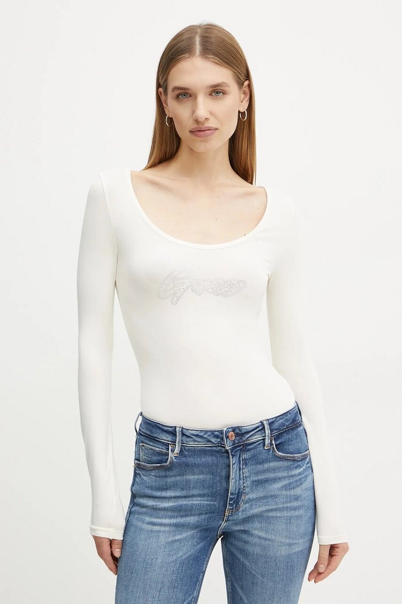 Body Guess EMMY béžová barva, W5RP00 K68D2