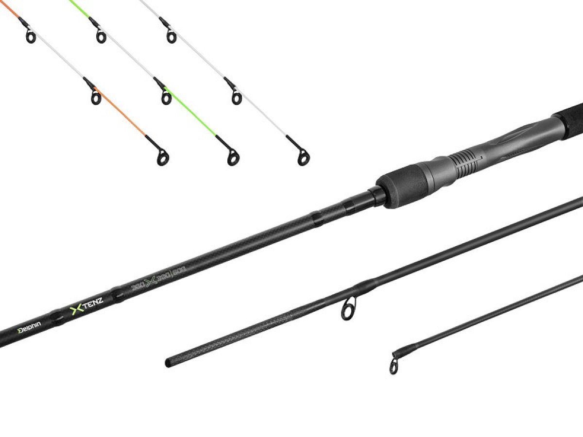 Delphin prut xtenz 3,6-3,9 m 120 g 3-díl
