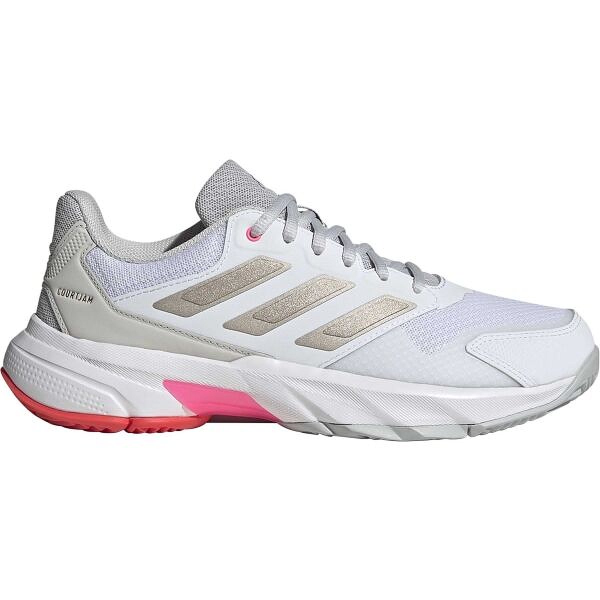 adidas COURTJAM CONTROL 3 W Dámská tenisová obuv, bílá, velikost 38