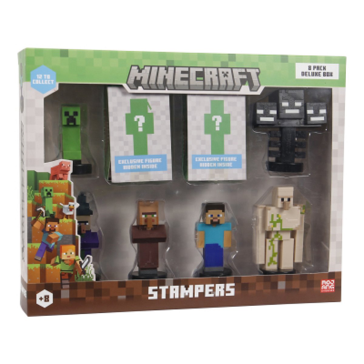 Minecraft razítko - 8 pack Deluxe box