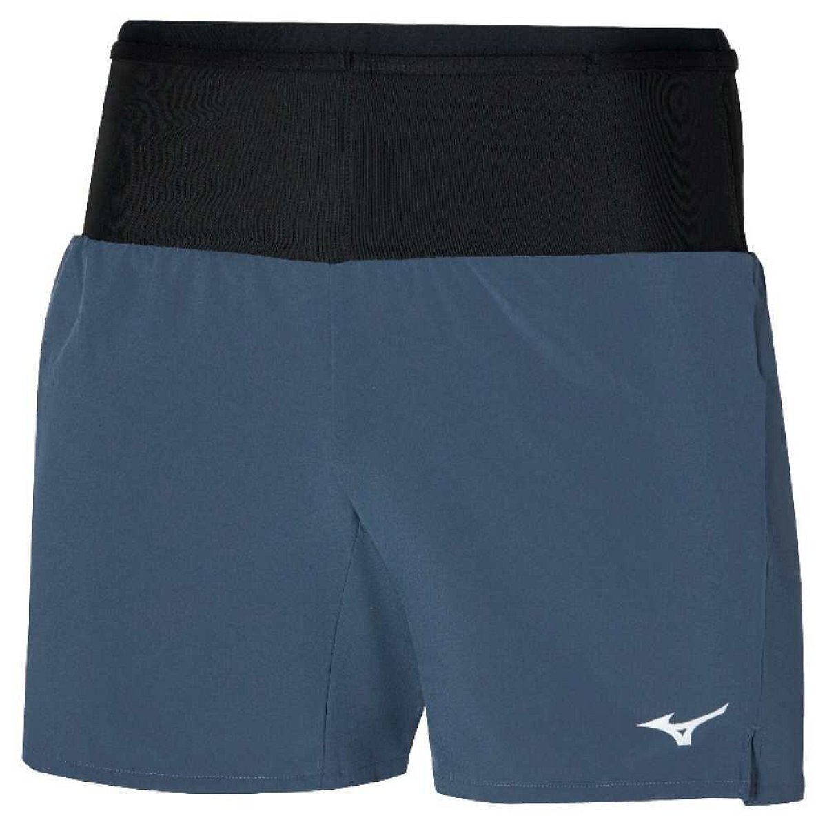 Pánské běžecké šortky Mizuno Multi Pocket – vintage indigo velikost XXL