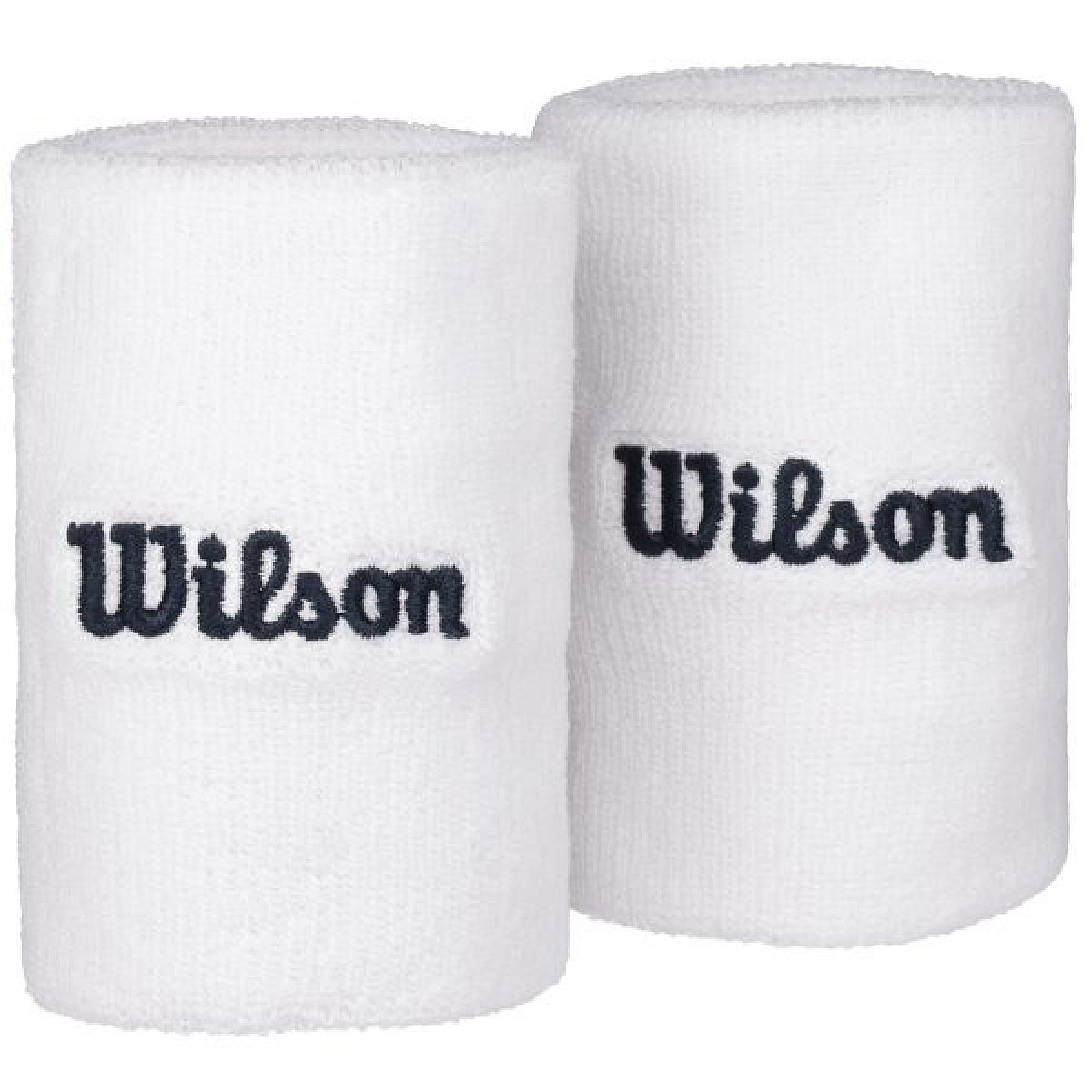 Wilson U WIDE TERRY WRISTBANDS Potítko, bílá, velikost UNI