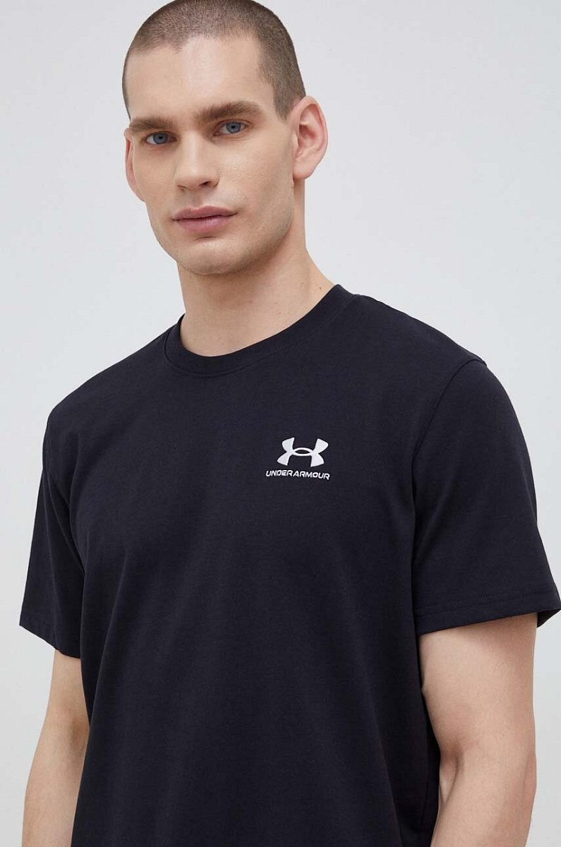 Under Armour  trénikové tričko pánské UA LOGO EMB HEAVYWEIGHT
