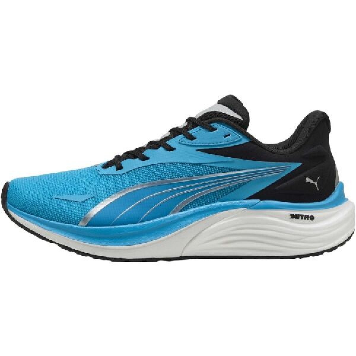 Puma ELECTRIFY NITRO 4 Pánská běžecká obuv, tyrkysová, velikost 42.5