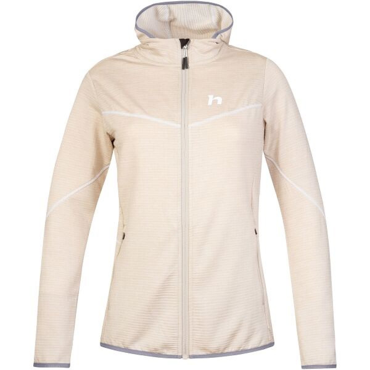 Hannah DAGNYS HOODY Dámská mikina, béžová, velikost