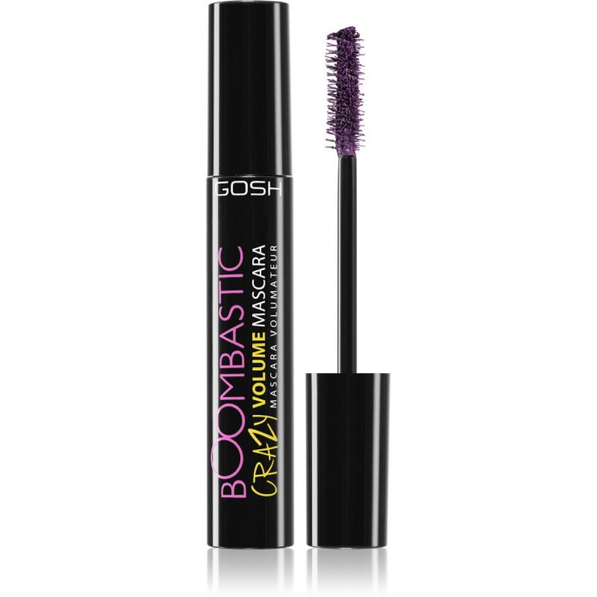 Gosh Boombastic řasenka pro objem a natočení řas odstín 006 Dusty Violet 13 ml