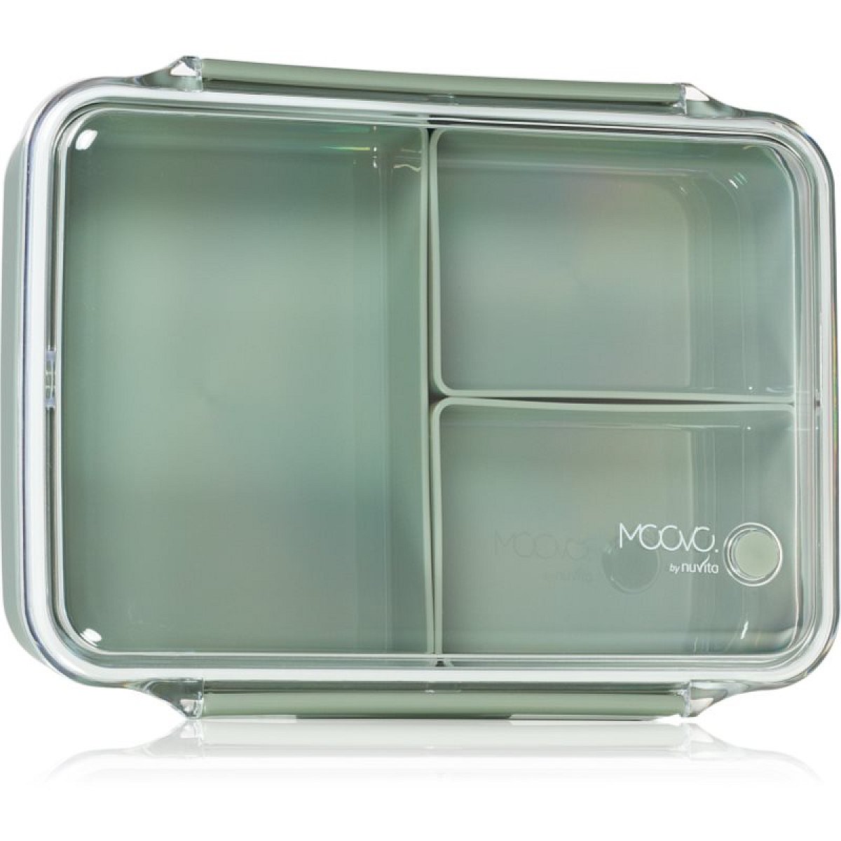 Nuvita Lunch Box KiddieKit svačinový box Sage Green 950 ml
