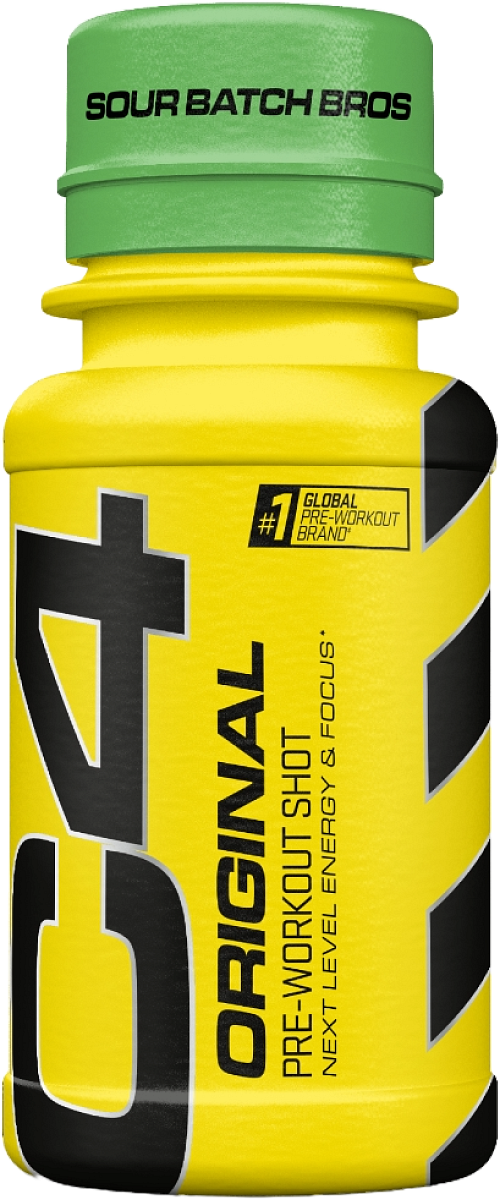 Cellucor C4 Original Pre-Workout Shot 60 ml jahoda