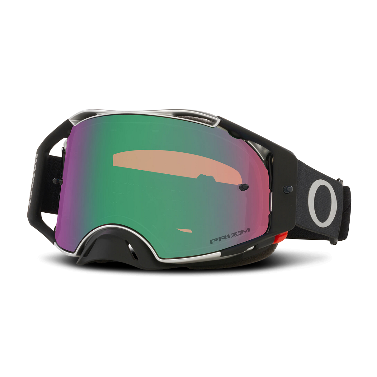 Motokrosové Brýle Oakley Airbrake Tuff Blocks Gunmetal Prizm Jade Černá