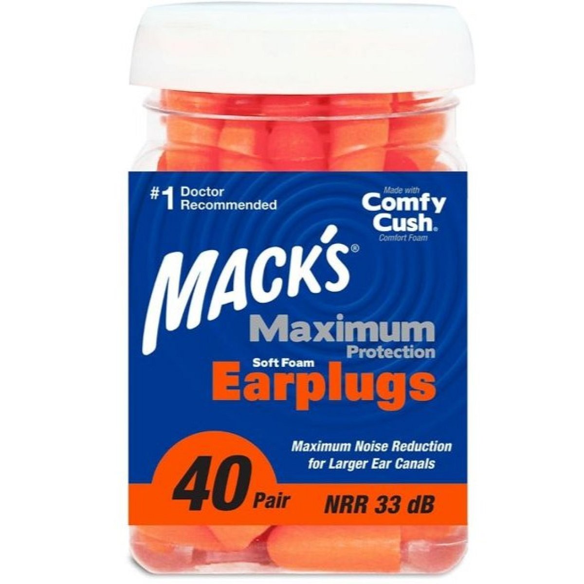Mack's Maximum Protection Množství v balení: 40 párů