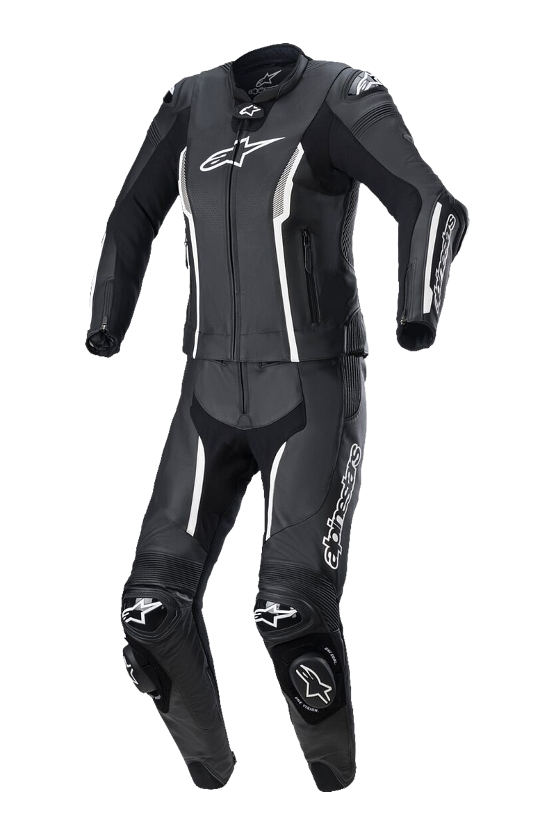 Kožená Kombinéza Alpinestars Stella Missile V2 2-Piece Dámská Černá/Bílá40