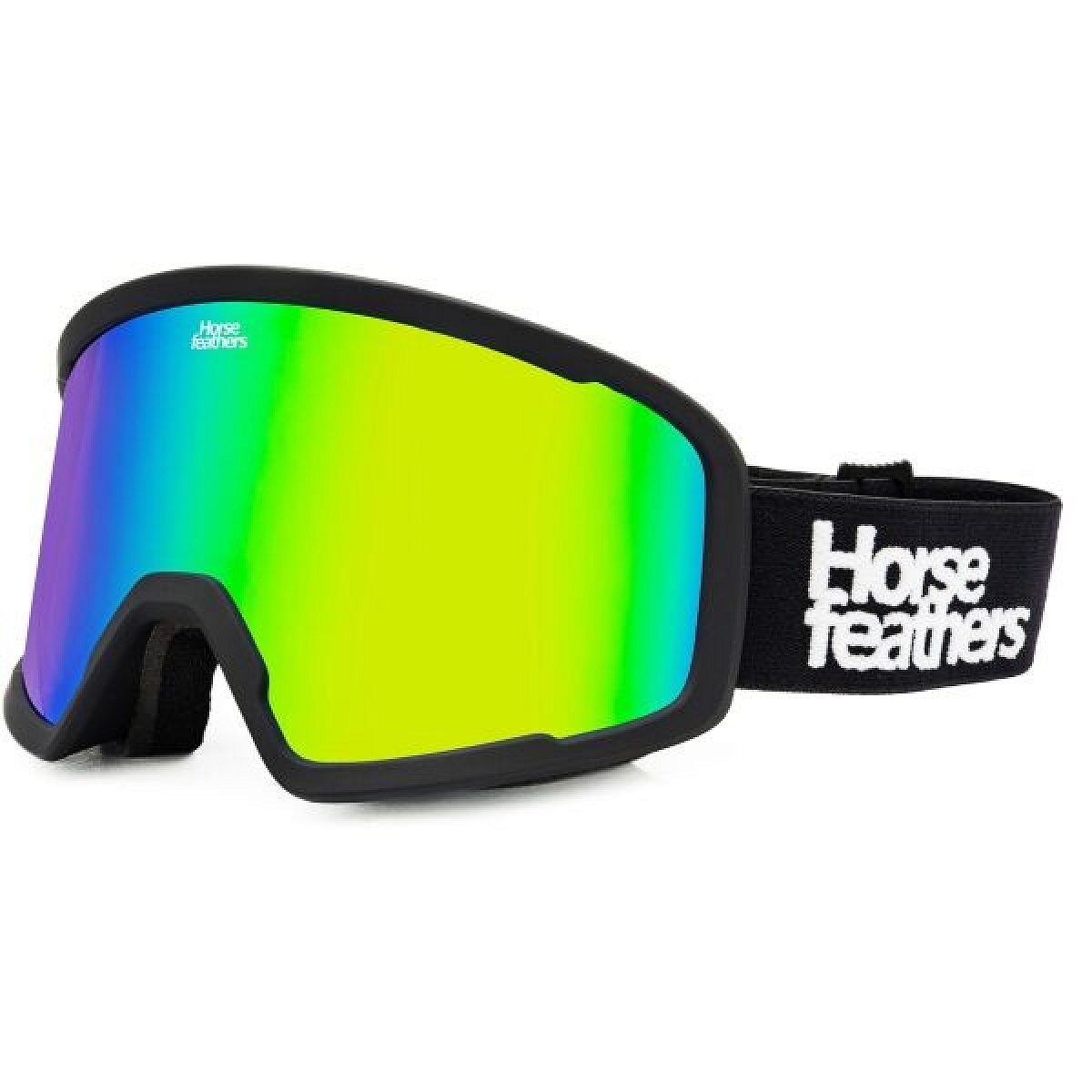 Horsefeathers HUCK Lyžařské/snowboardové brýle, černá, velikost