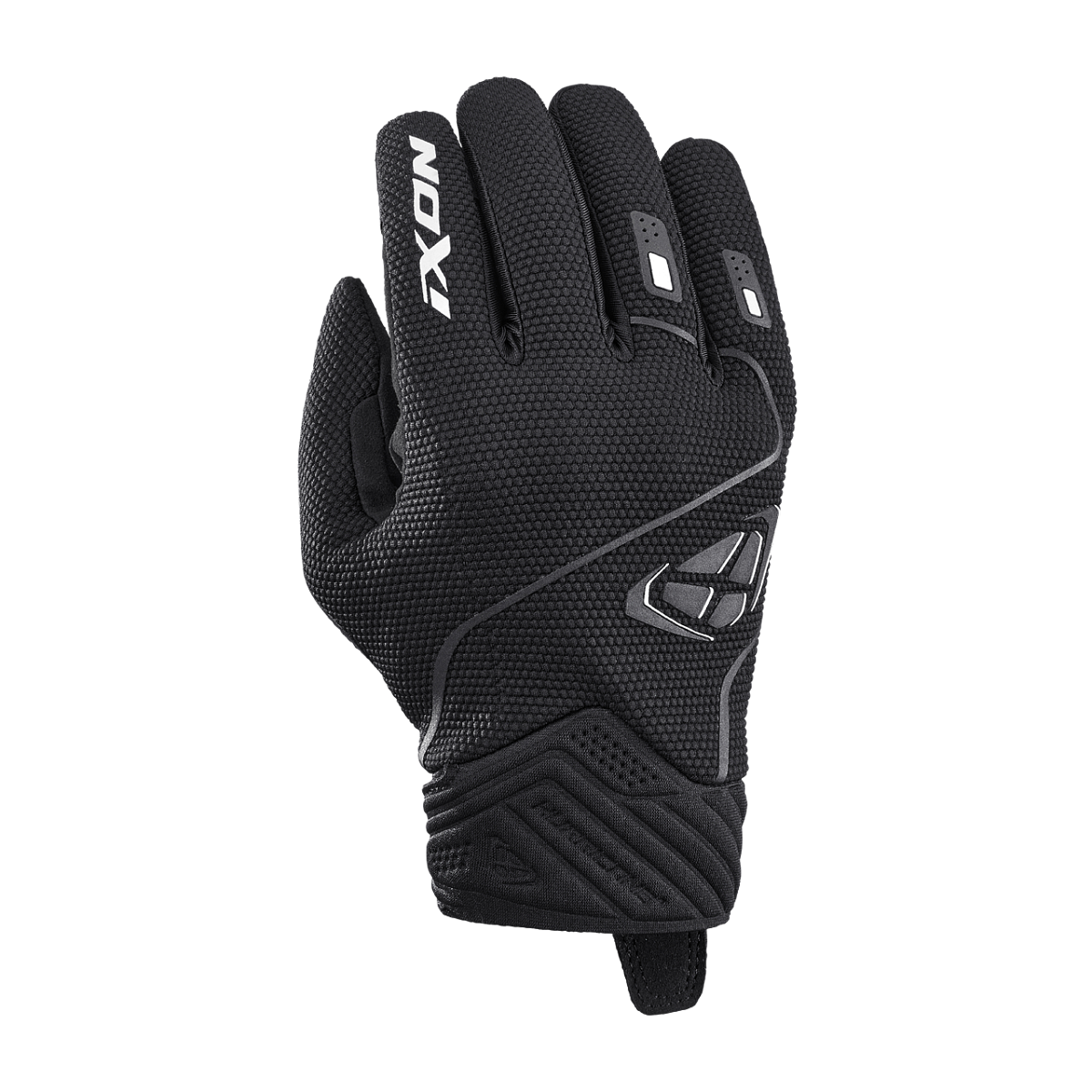 Motocyklové Rukavice Ixon Hurricane 2 Černá/BíláXL