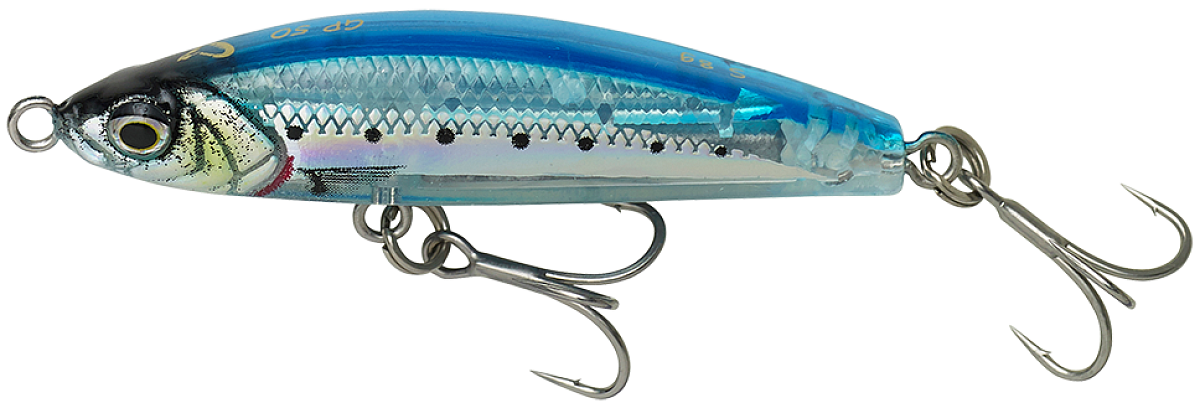 Savage gear wobler gravity pencil sinking ghost sardine - 7,5 cm 25 g