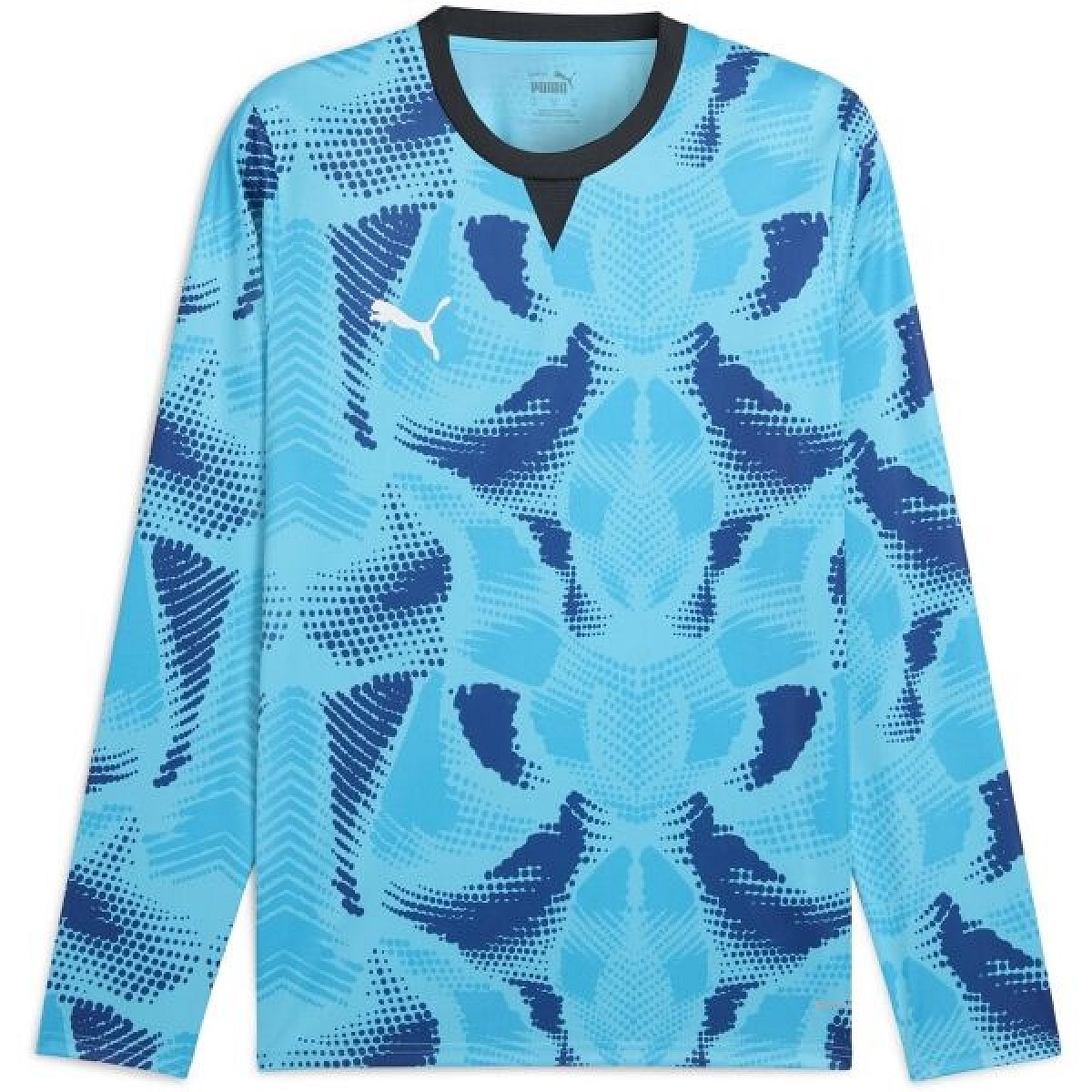 Puma TEAMTARGET GL LS JERSEY Pánský brankářský dres, modrá, velikost