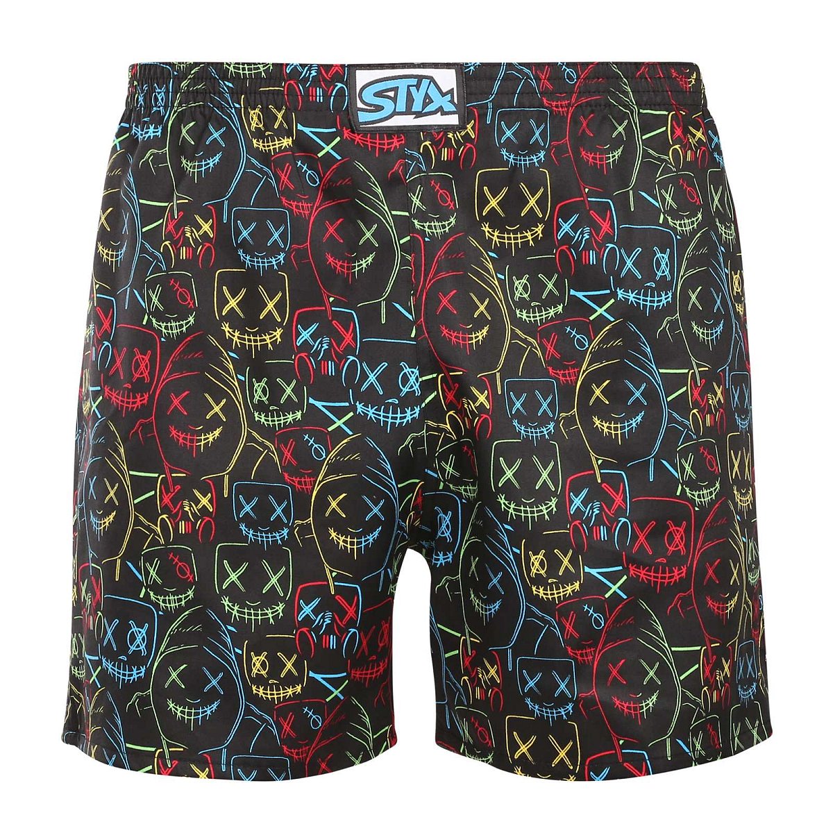 Pánské trenky na spaní Styx masky (DTP1853) XXL, trenýrky