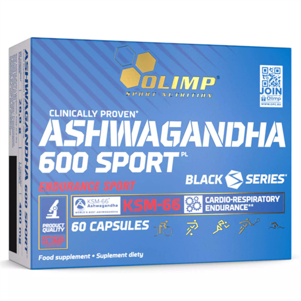 Ashwagandha 600 Sport 60 Kapslí