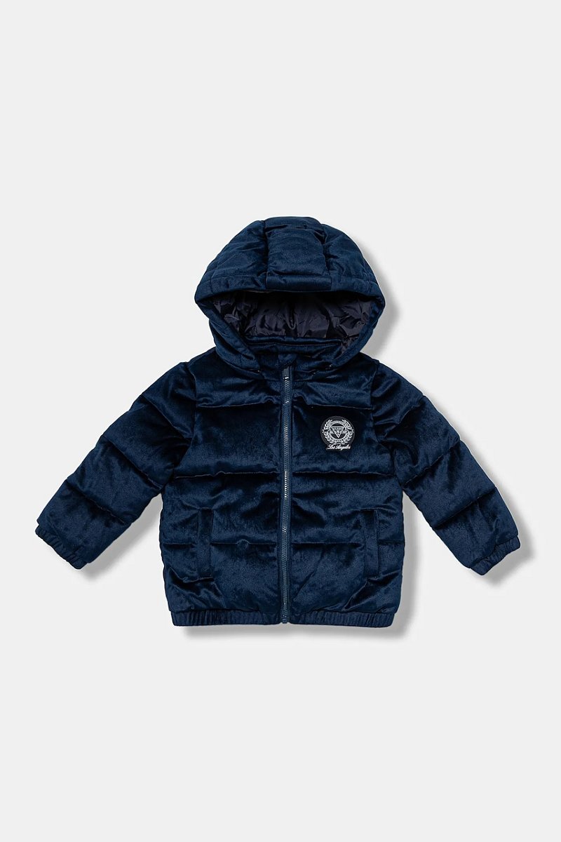 Kojenecká bunda Guess tmavomodrá barva, I5BL00 WE900