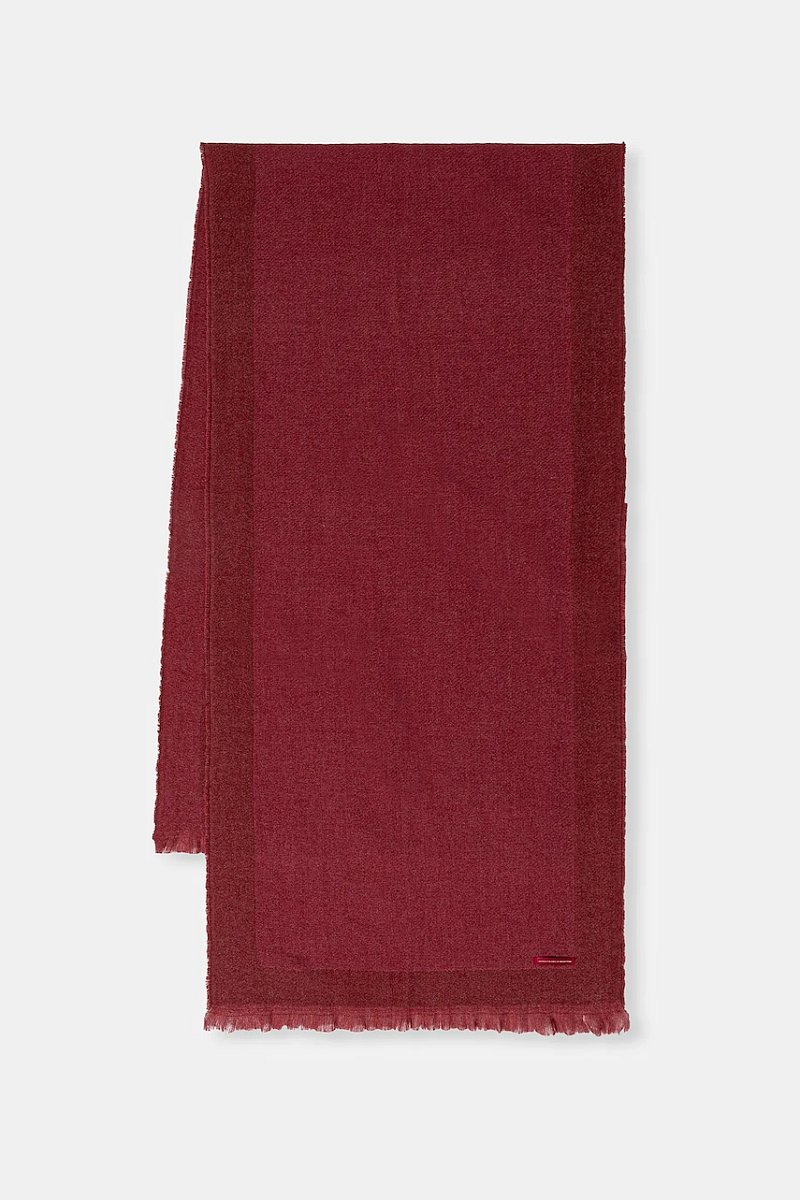 Šála United Colors of Benetton dámská, růžová barva, vzorovaná, 67M5DU01U