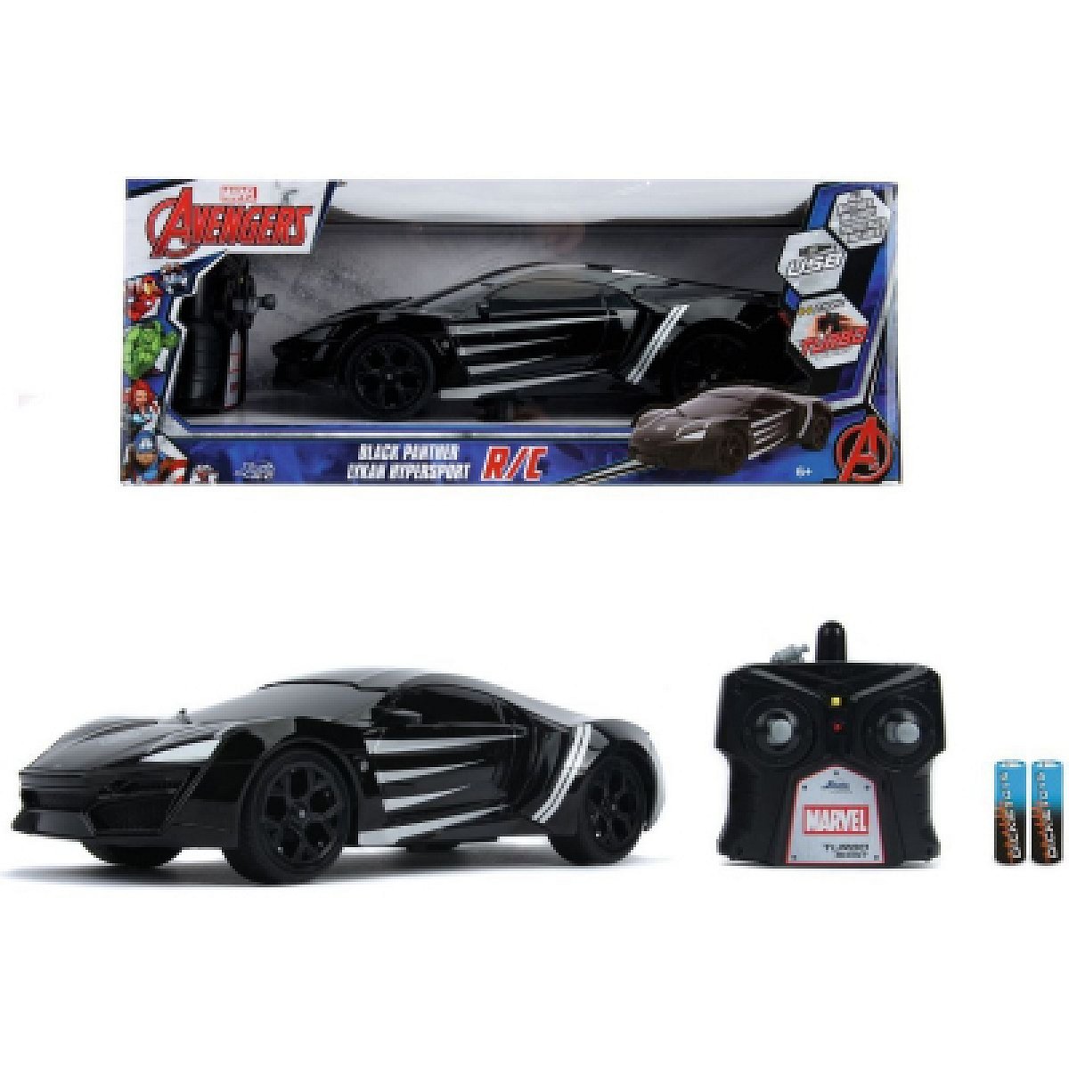 Marvel RC Black Panther Lykan 1:16