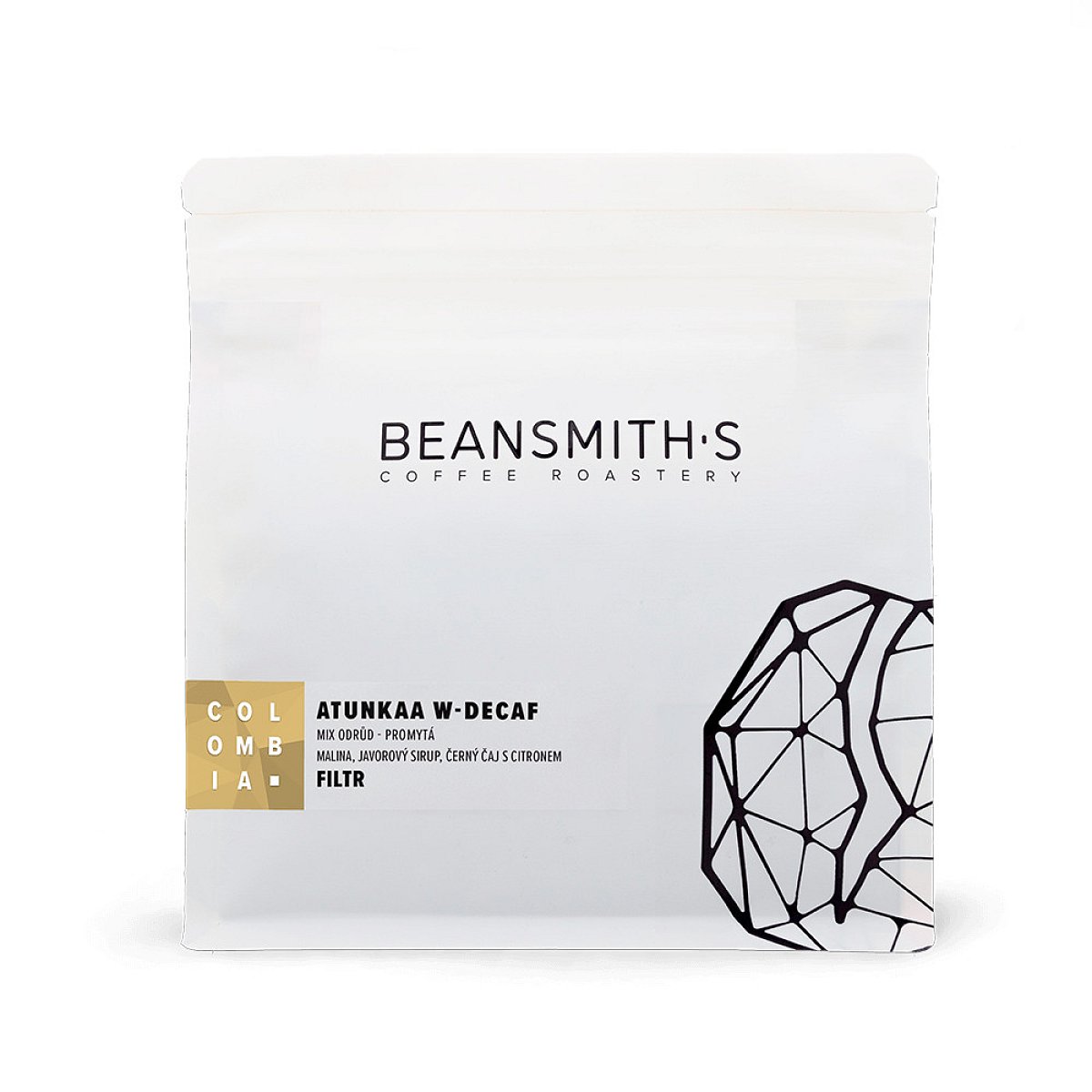 Beansmiths Kolumbie Atunkaa DECAF - ESP 250g
