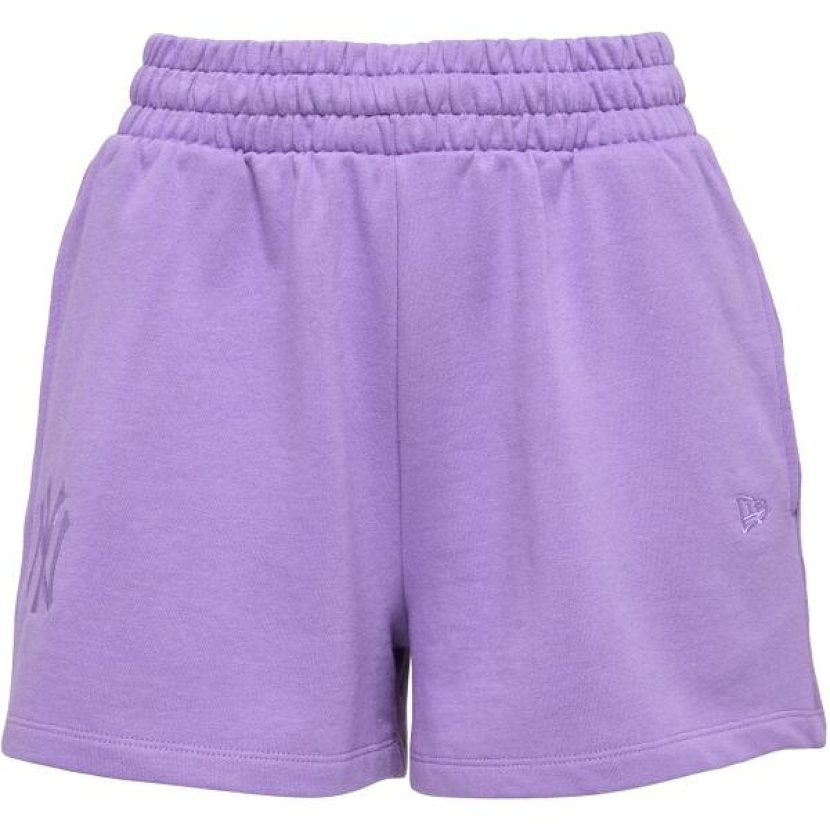 New Era WMNS MLB LEAGUE ESSENTIALS NEYYAN Dámské kraťasy, fialová, velikost