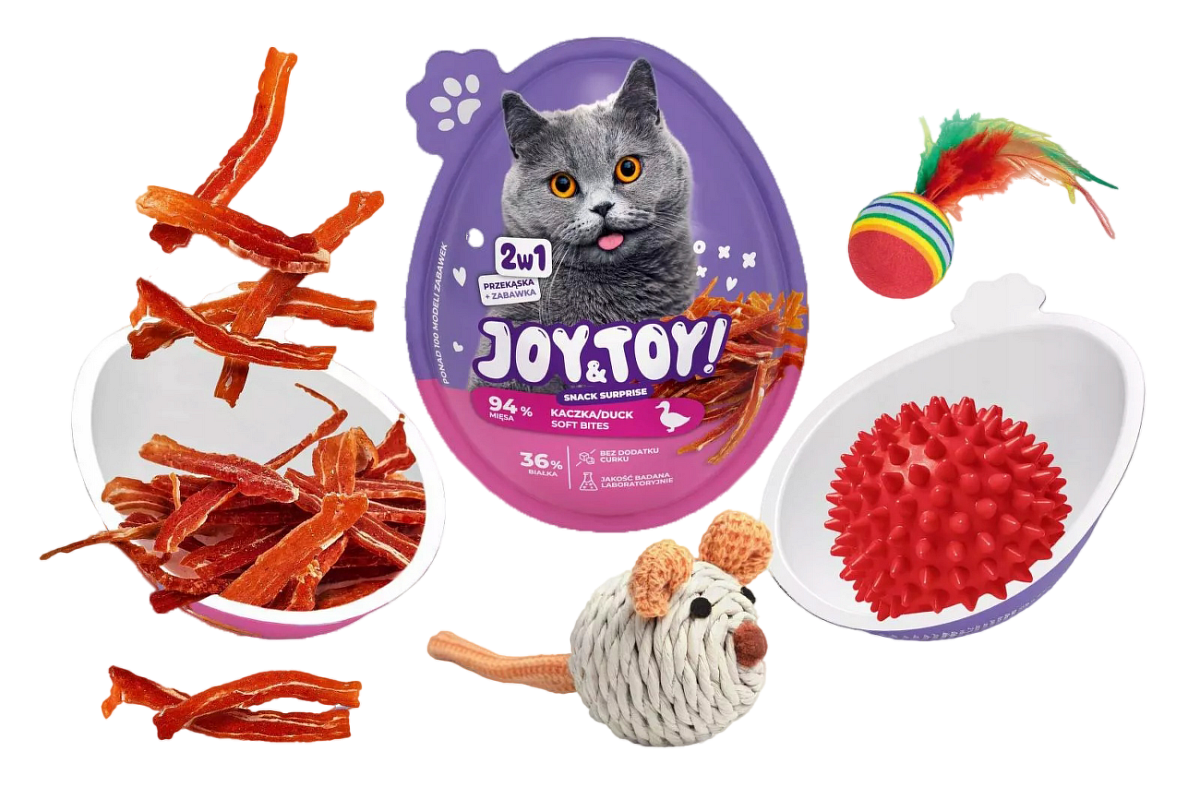 Vajíčko s překvapením Joy&Toy pro kočky