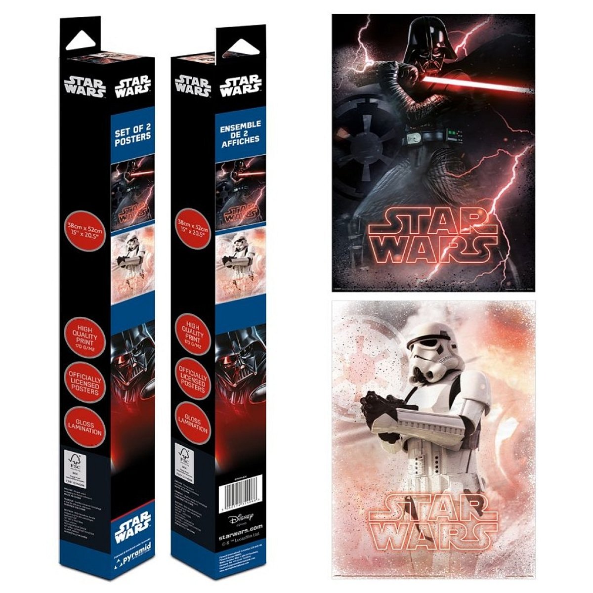 Set plakátů mini Star Wars