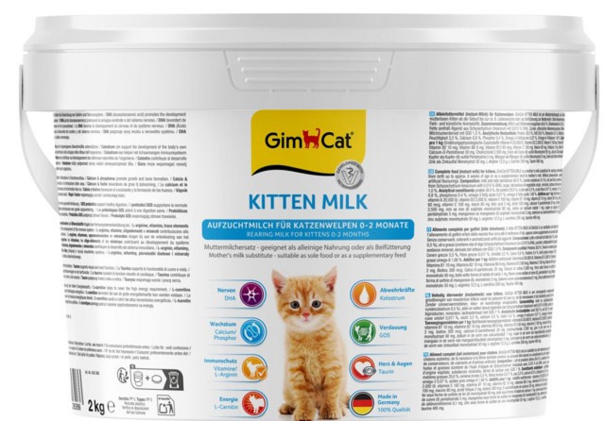 GimCat sušené mléko pro koťata 2kg