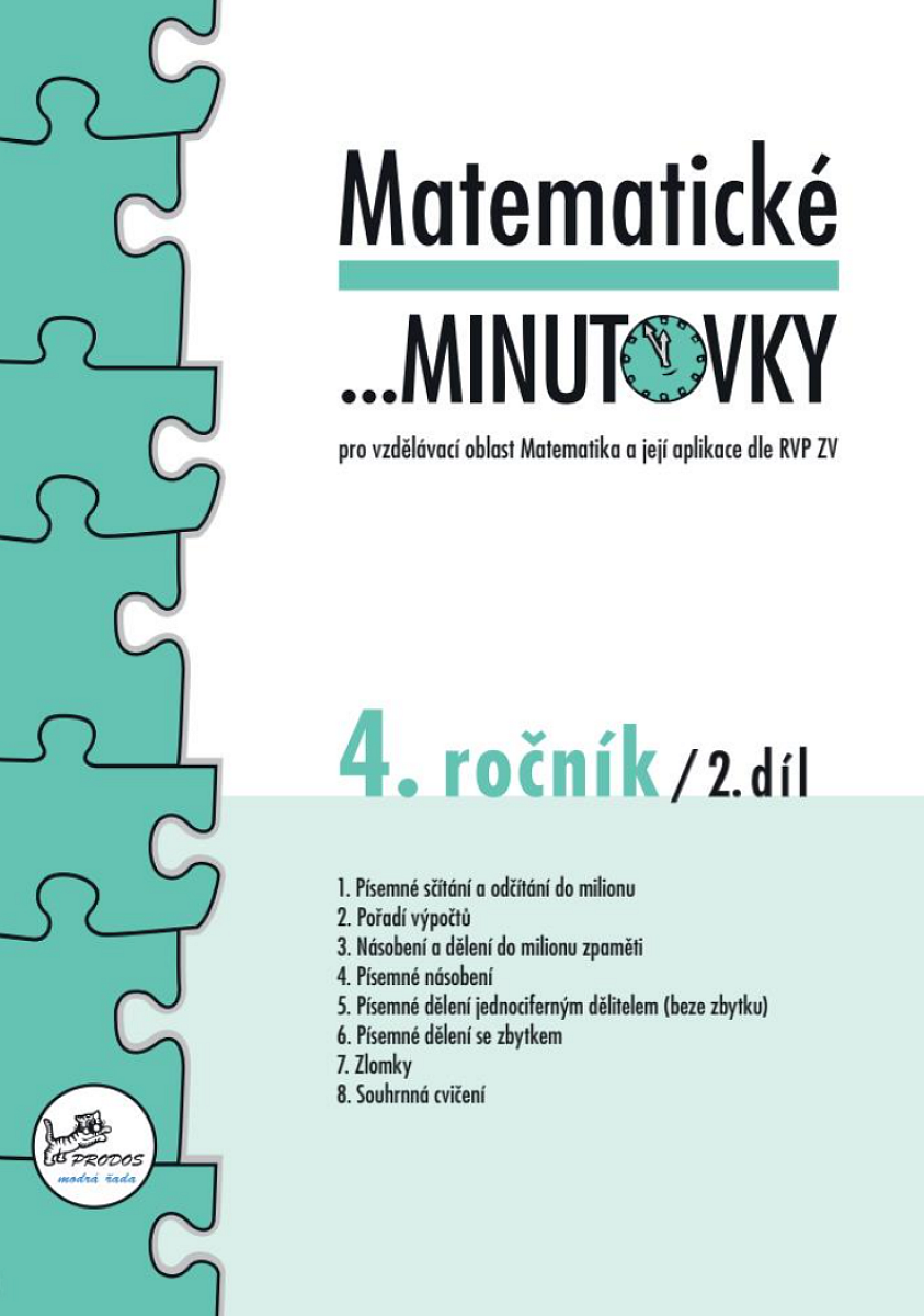 Matematické minutovky 4. ročník / 2. díl - Hana Mikulenková