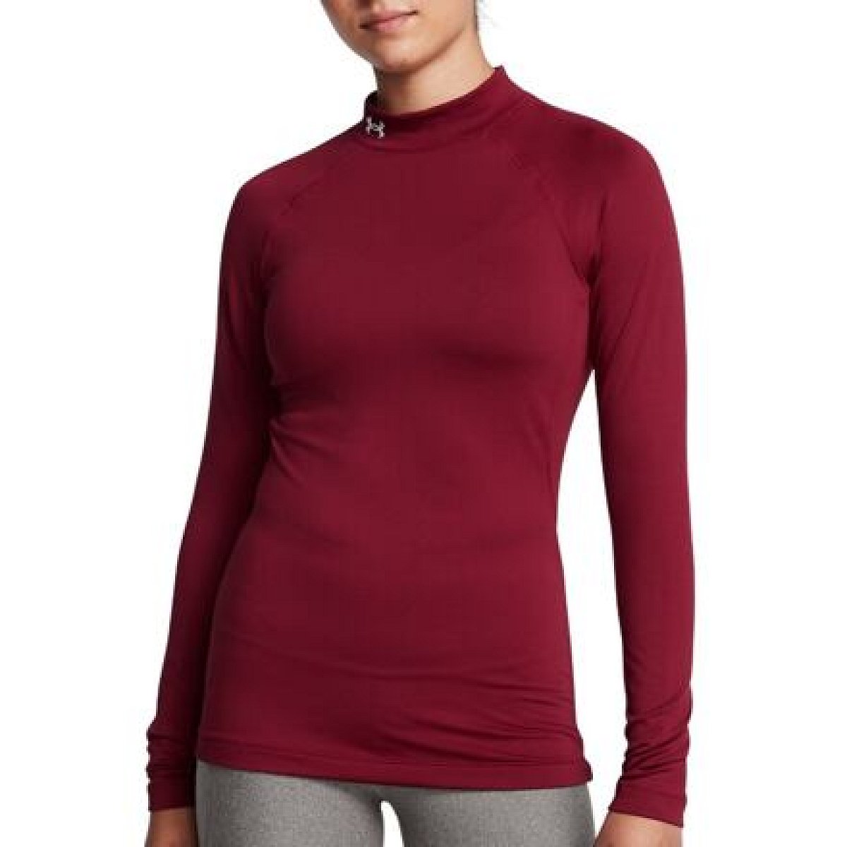 Dámské triko Under Armour CG Authentics Mockneck velikost M