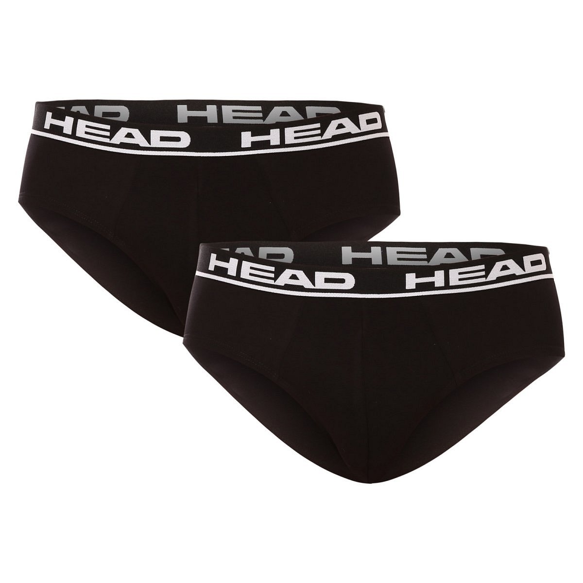 HEAD 2PACK pánské slipy černé (100001753 002) L