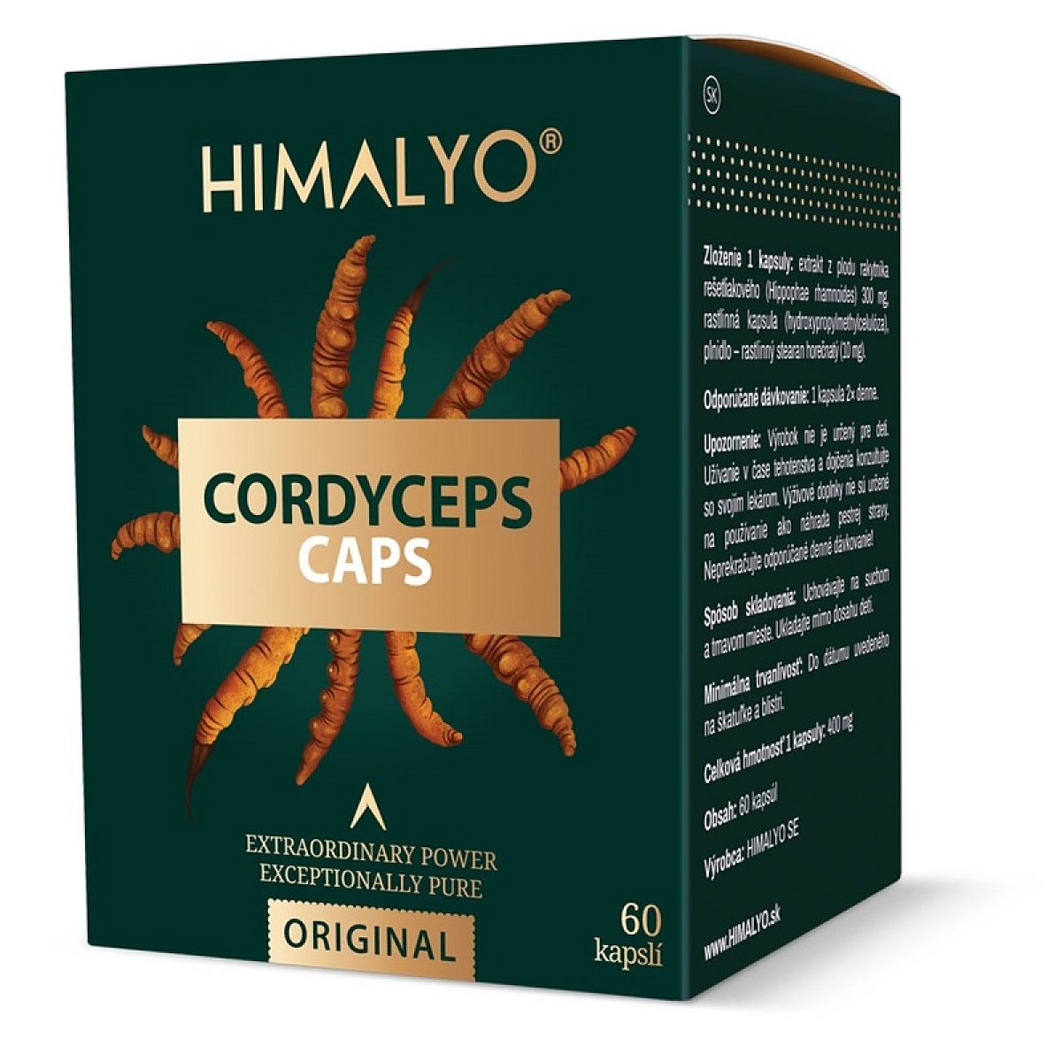 Himalyo Cordyceps 60 kapslí
