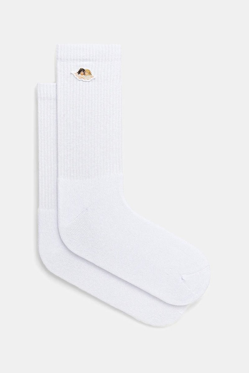 Ponožky Fiorucci Angel Patch dámské, bílá barva, U02SPASO248CO01WH01