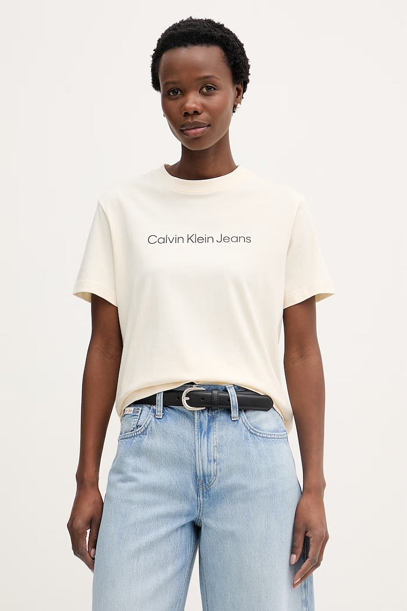 Calvin Klein Jeans tričko dámské bavlněné
