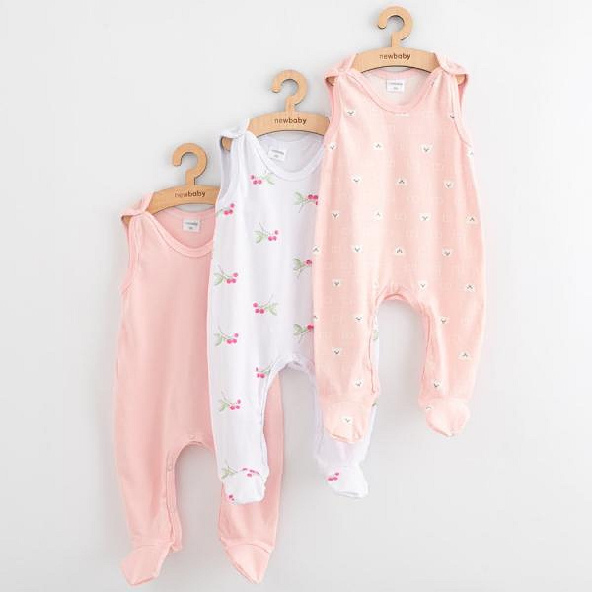 Kojenecké dupačky New Baby Classic II 3ks girl 74 (6-9m)