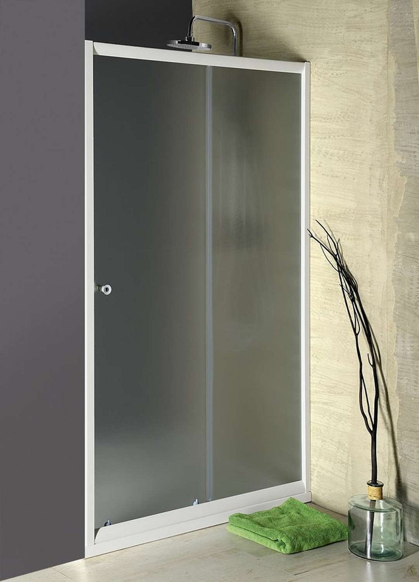 Aqualine Sprchové kouty - Sprchové dveře posuvné 100 cm, matné sklo BTS100