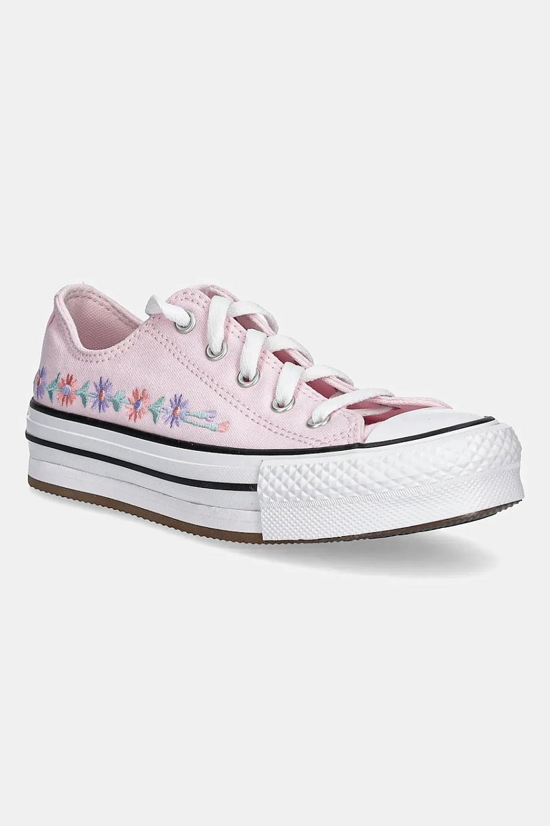 Dětské tenisky Converse CHUCK TAYLOR ALL STAR EVA LIFT růžová barva, A14995C